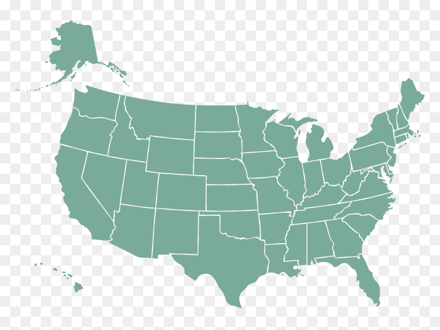 Conservation In A Changing Climate, HD Png Download - map of usa png