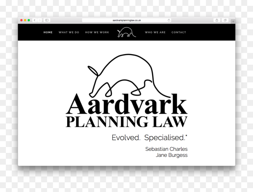 Aardvark Website 1, HD Png Download - aardvark png