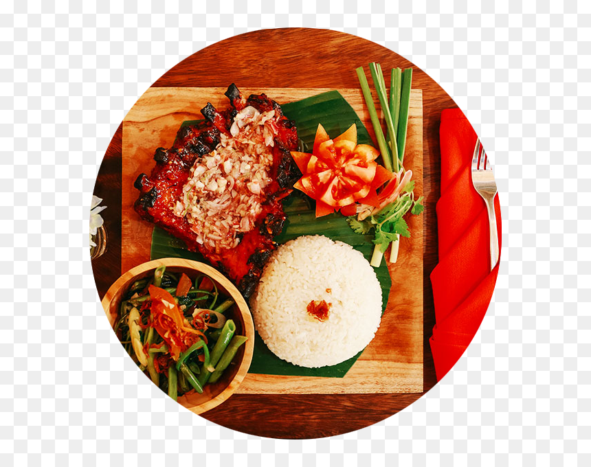 Nasi Campur, HD Png Download - bbq ribs png