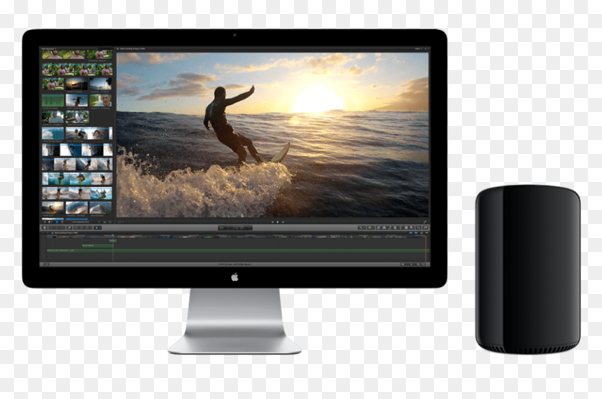 Apple Led Cinema Display, HD Png Download - final cut pro png