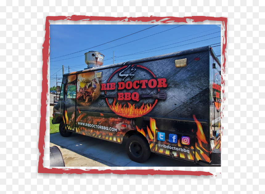 Food Truck - Banner, HD Png Download - bbq ribs png