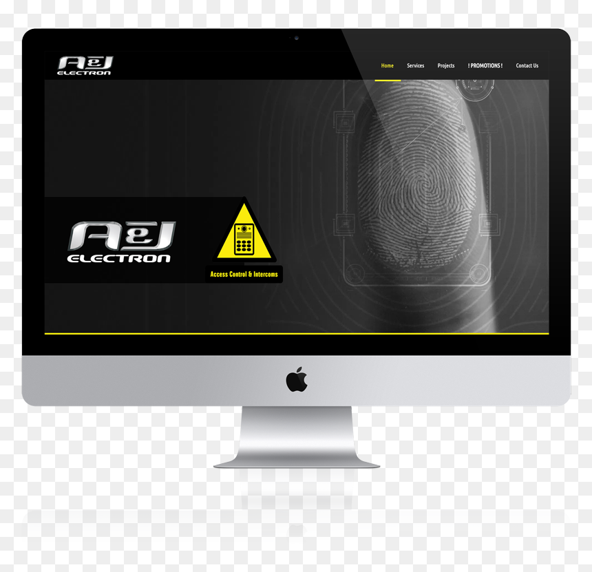 A&j Electron New Website - Led-backlit Lcd Display, HD Png Download - final cut pro png