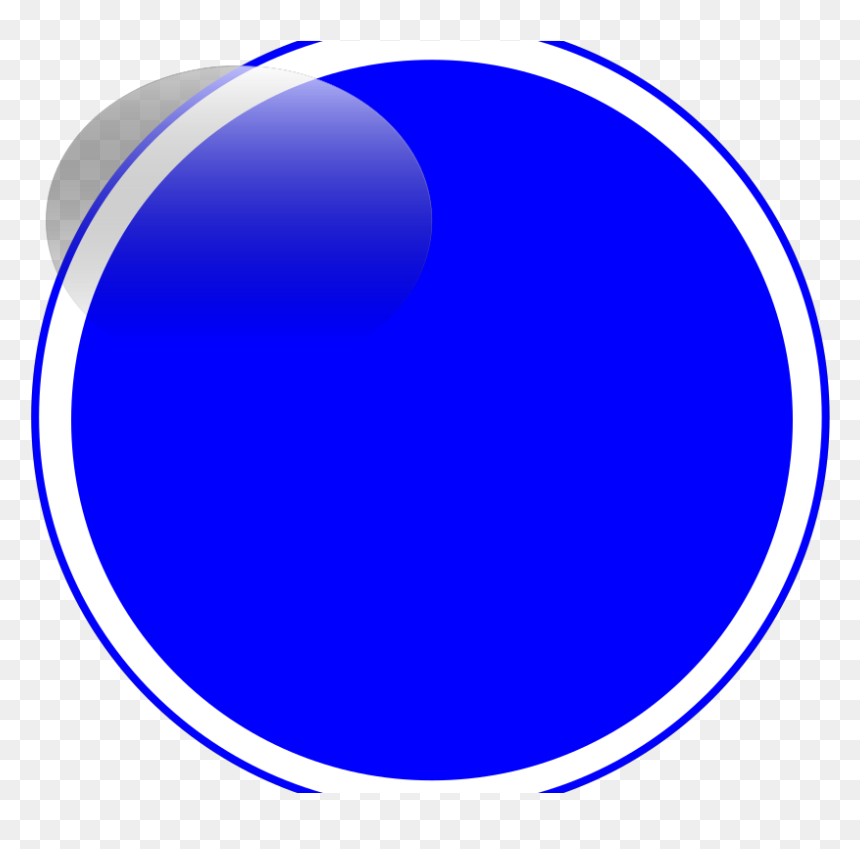 Lean Thinking, HD Png Download - glossy blue button png