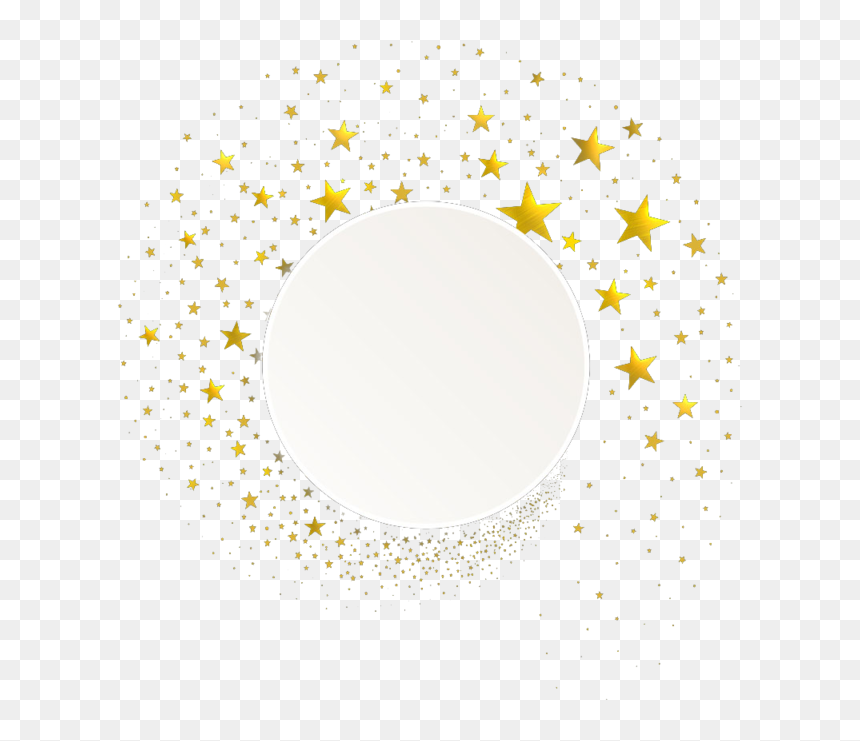 Postscript Square Star Encapsulated Point Hd Image - Gold Star Circle, HD Png Download - square plate png
