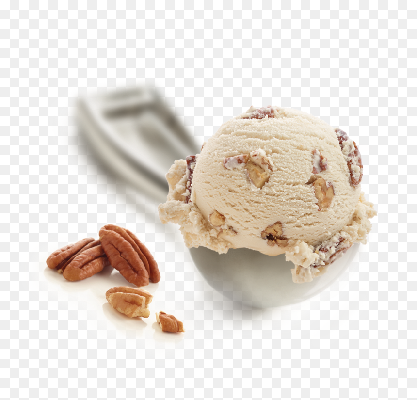 Butter Pecan - Butter Pecan Ice Cream Png, Transparent Png - pecan png