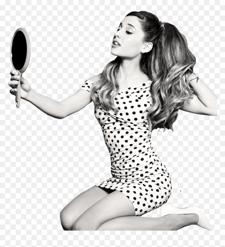 Png"s Ariana Grande Problem , Png Download - Ariana Grande Black And White Polka Dot, Transparent Png - ariana grande problem png