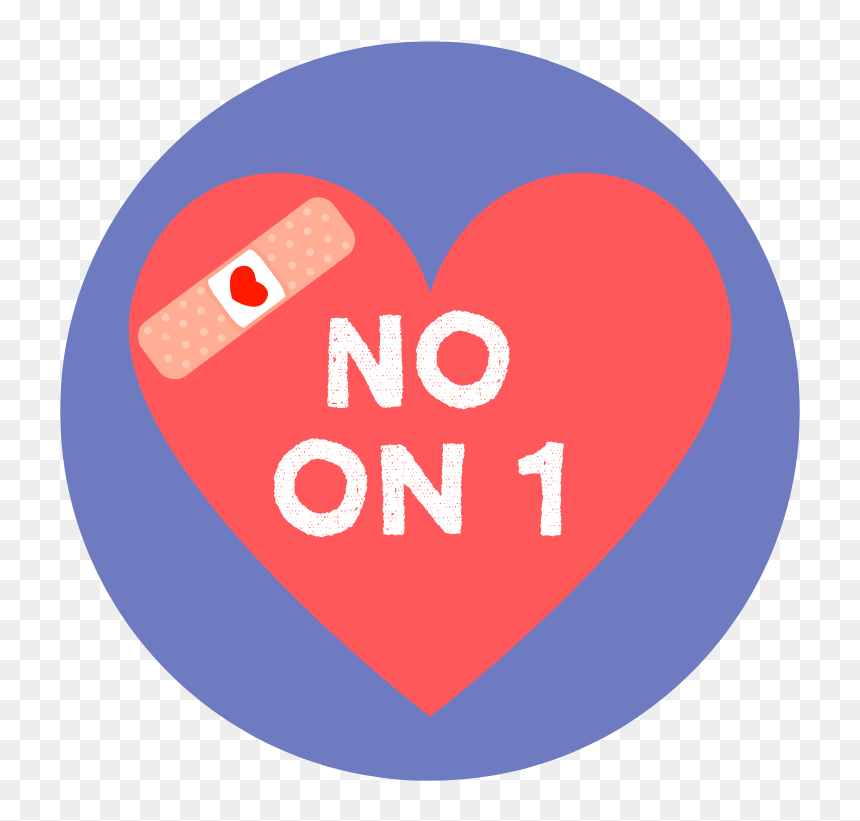No On Question 1 - No On One Maine Vaccination, HD Png Download - veto png