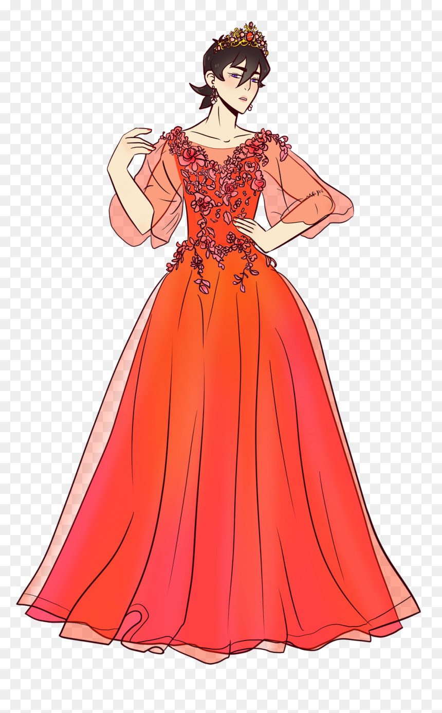 Voltron Keith In A Dress, HD Png Download - keith kogane png