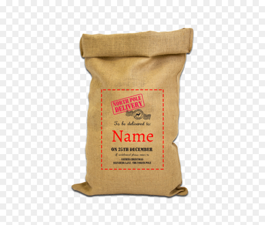 Gunny Sack, HD Png Download - santa sack png