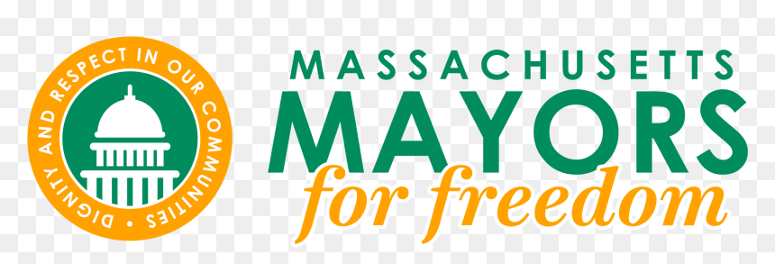 Massachusetts Mayors For Freedom - Graphic Design, HD Png Download - red circle with slash png