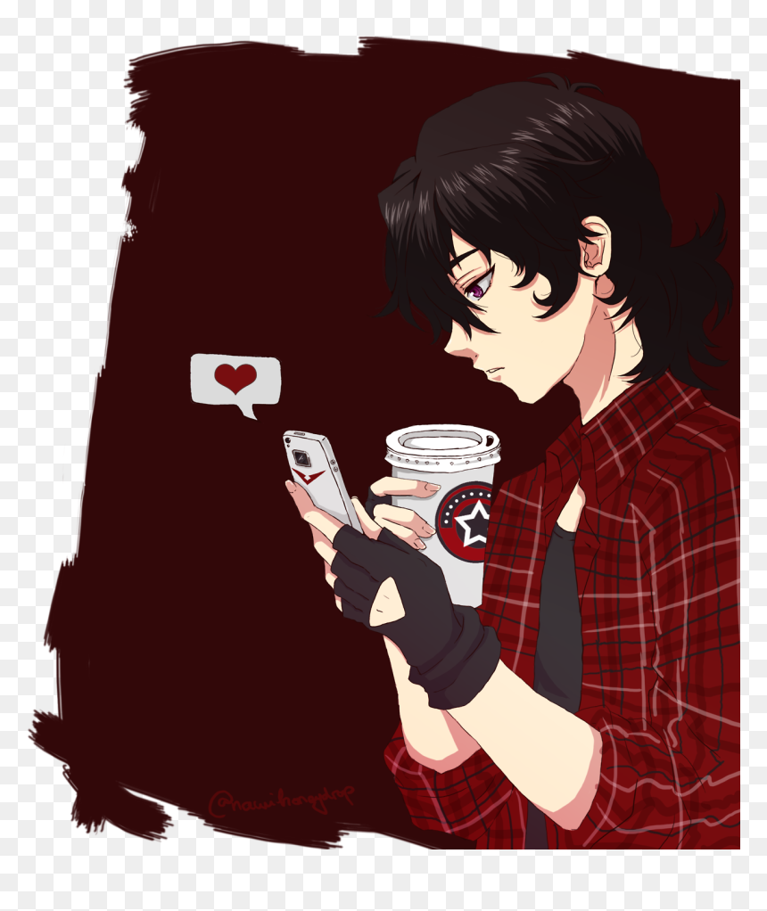 Keith In Flannel Pattern, What A Mood - Cartoon, HD Png Download - keith kogane png