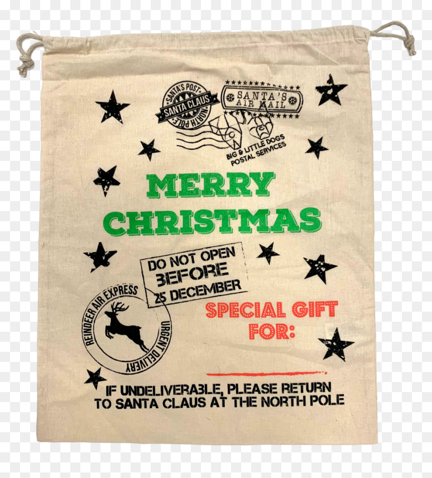 Santa Sack Limited Edition {final Sale} - Duvet, HD Png Download - santa sack png
