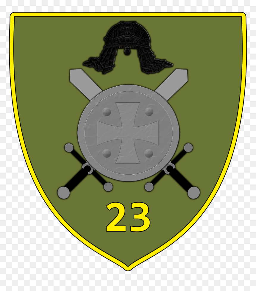 Gaf 23rd Infantry Battalion Emblem - Circle, HD Png Download - gaf logo png