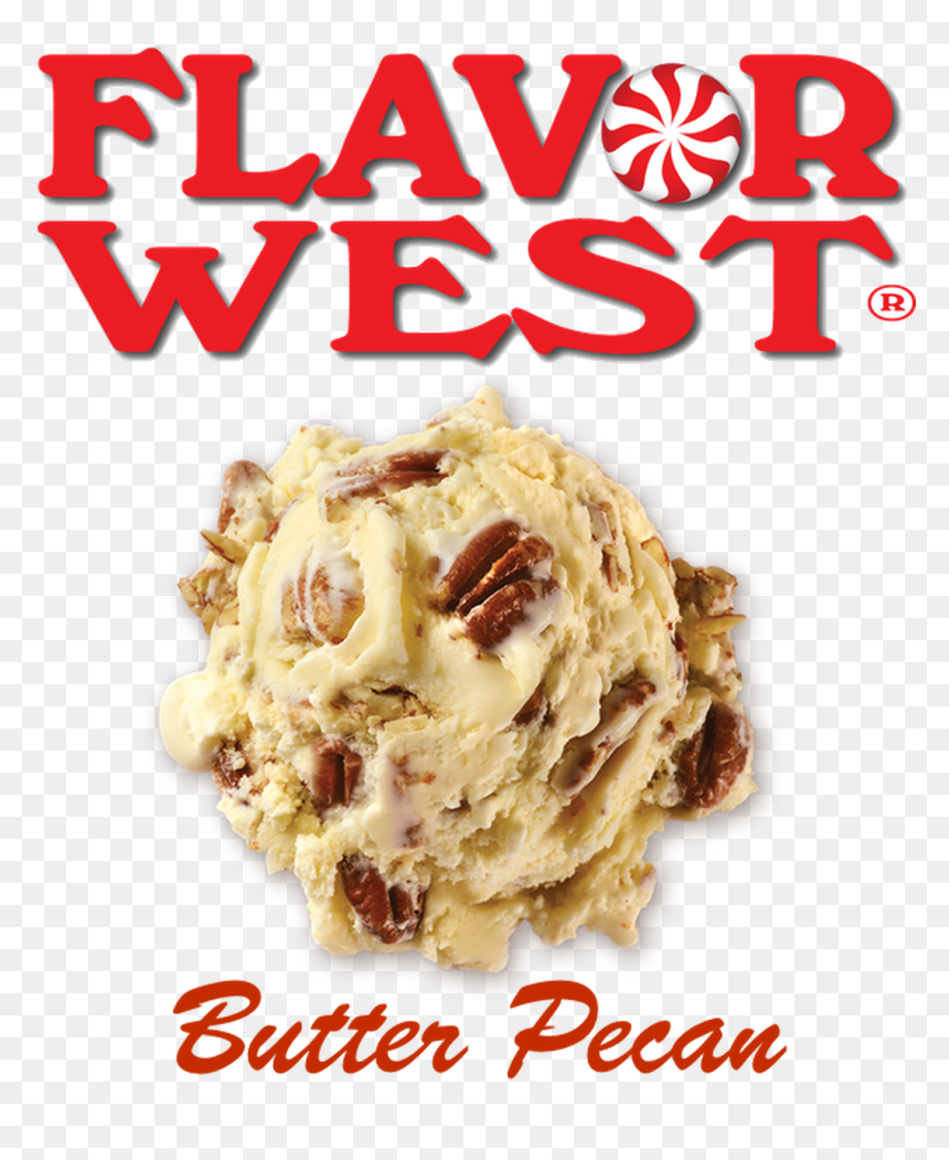 Butter Pecan By Flavor West - Chocolate, HD Png Download - pecan png