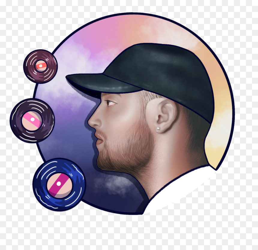 Mac Miller"
 Class="img Responsive True Size - Baseball, HD Png Download - ariana grande problem png