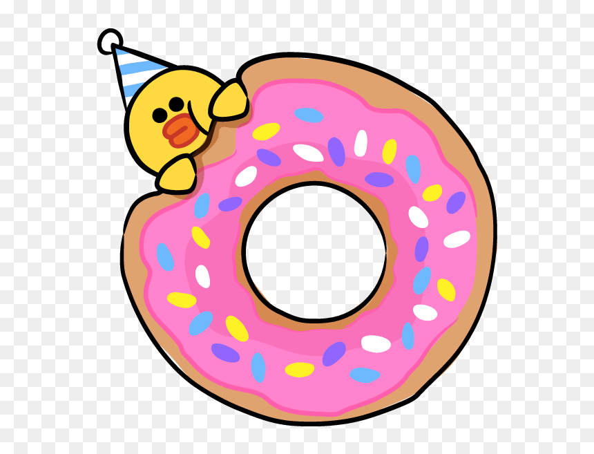 Linefriends Brown Cony Balloons Cute Party Birthday - Line Friends, HD Png Download - line sticker png