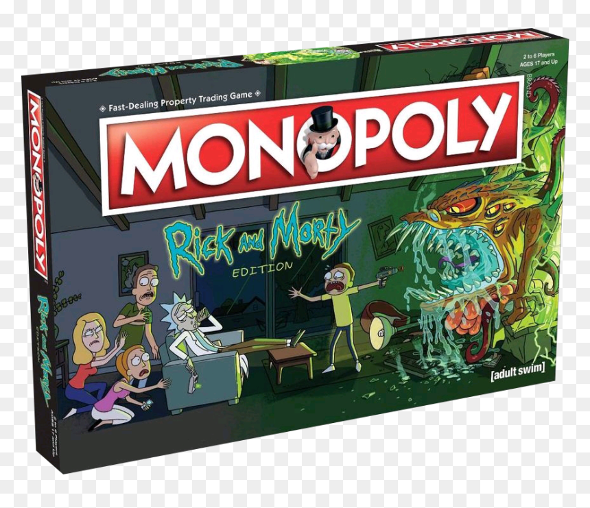 Monopoly Rick And Morty, HD Png Download - mr monopoly png