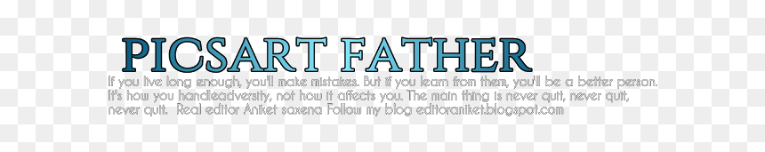 Picsart Png Text Father, Transparent Png - long text png