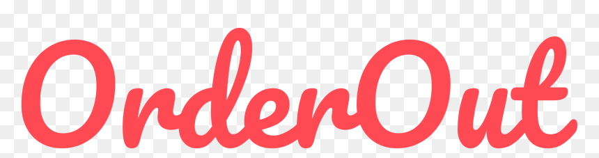 Orderout Logo, HD Png Download - uber eats png