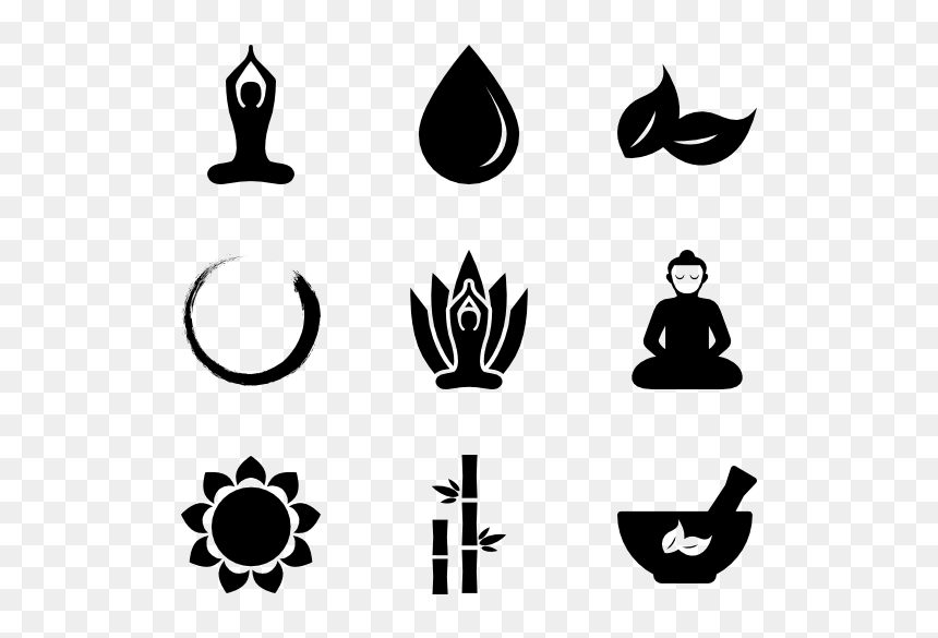 Symbols Of Tibetan Buddhism Religion Computer Icons - Buddhism Icons, HD Png Download - buddhism symbol png