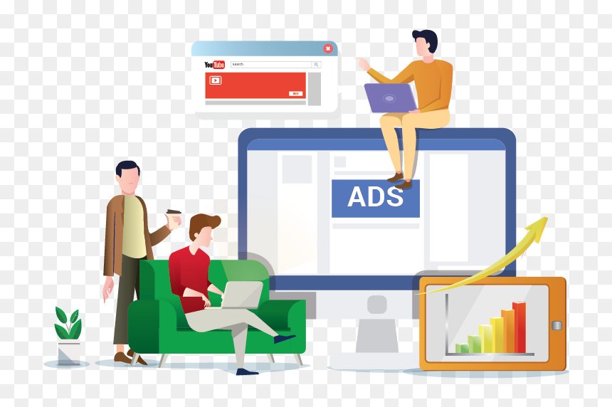 Agensi Digital Marketing Di Jakarta - Sitting, HD Png Download - google partner png