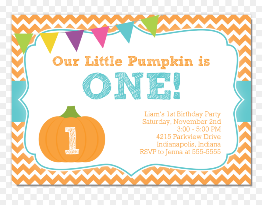 Our Little Pumpkin Boy, HD Png Download - 1st birthday boy png