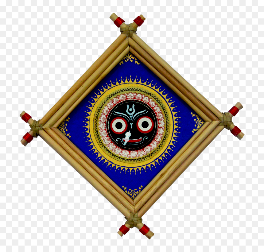 Jagannath Face Stick Frame Clipart , Png Download - Emblem, Transparent Png - jagannath photo png