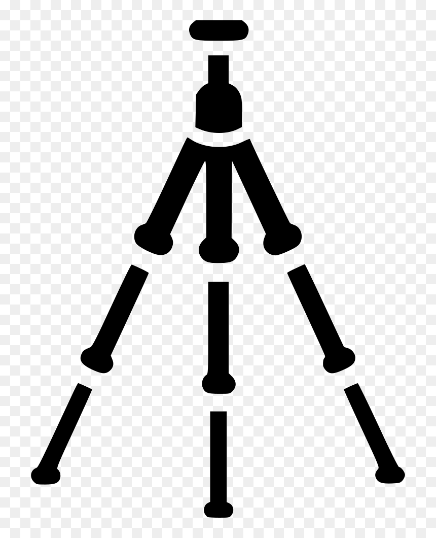 Tripod Camera Video Stand Photo Studio - Transparent Tripod Clipart, HD Png Download - camera with tripod png