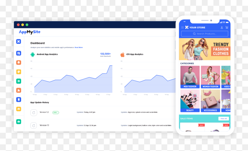 Mobile App Builder, HD Png Download - android app store png