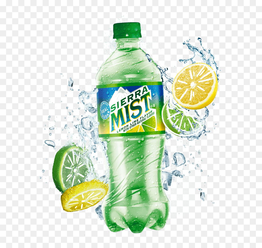Sierra Mist Bottle - Sierra Mist, HD Png Download - pepsi splash png