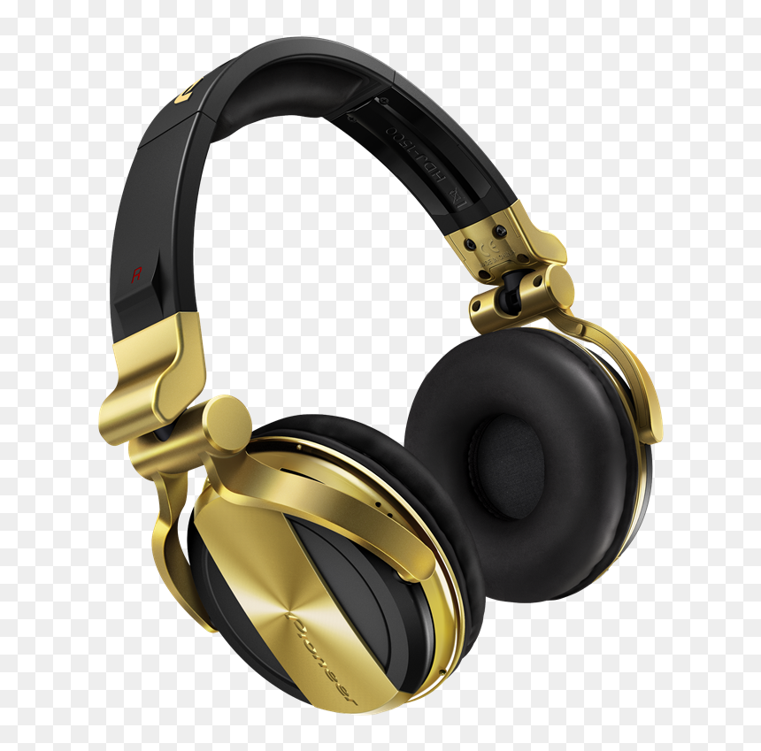 Pioneer Hdj 1500 Gold, HD Png Download - dj girl headphones png