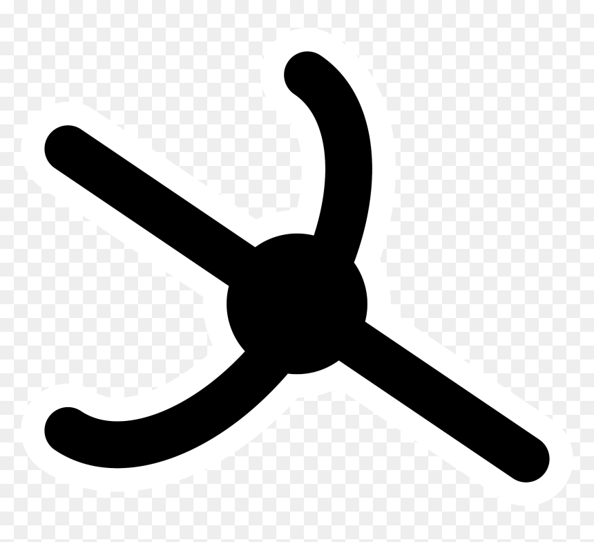 Mono Curvelineintersection Clip Arts - Clip Art, HD Png Download - mechanical icon png