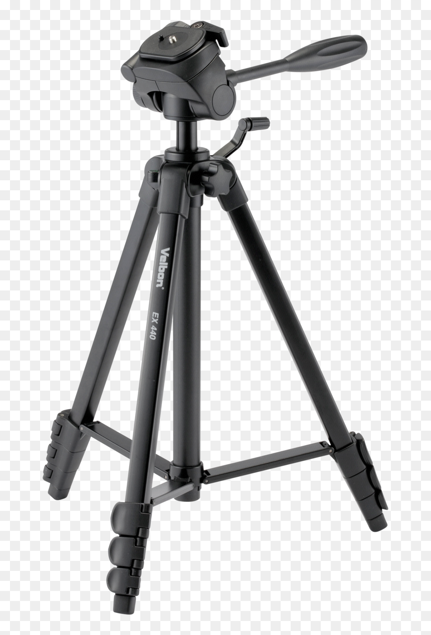 Velbon Tripod, HD Png Download - camera with tripod png