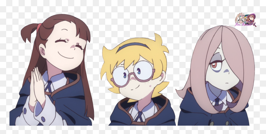 Sucy Akko Little Witch Academia, HD Png Download - little witch academia png