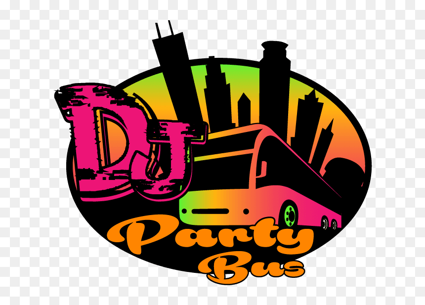Svg Royalty Free Bus Rentals Minneapolis Buses Twin - Dj Night Logo Png, Transparent Png - party bus png