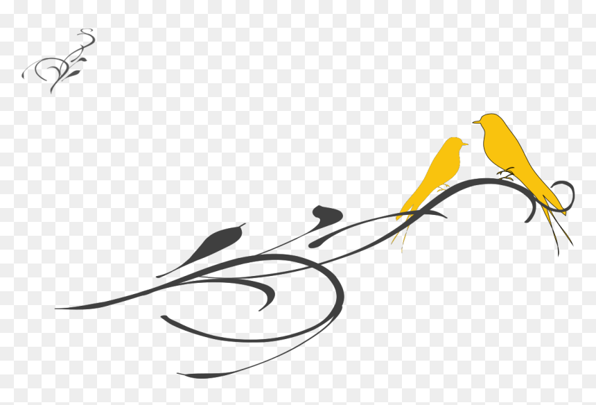 Illustration, HD Png Download - wedding love birds png
