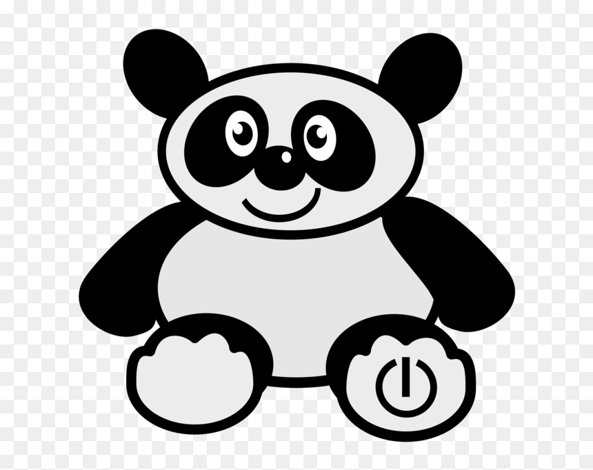 Giant Panda Teddy Bear Cuteness Computer Icons, HD Png Download - teddy bear icon png