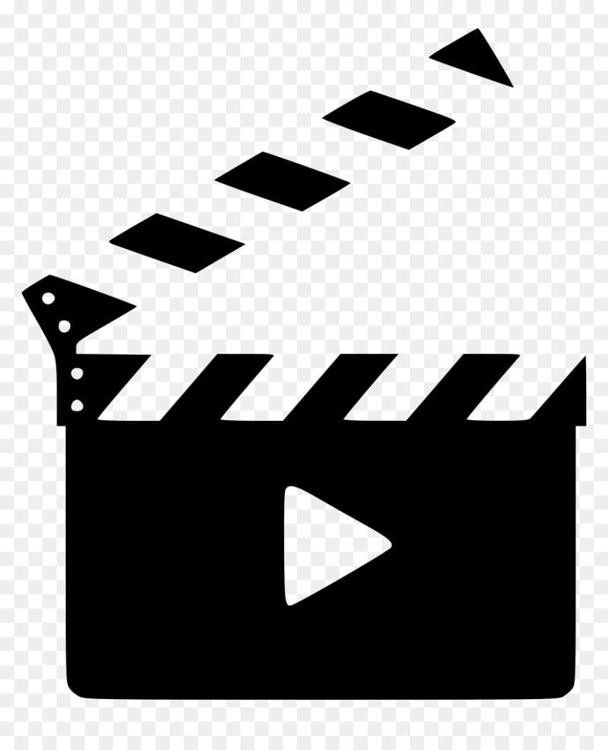 Clapper Cinematography Video Iing - Cinematography Png, Transparent Png - flat video icon png