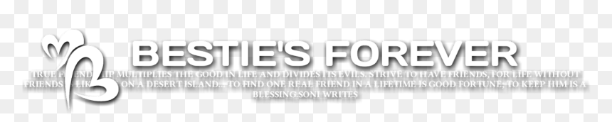 Calligraphy, HD Png Download - friends forever png text