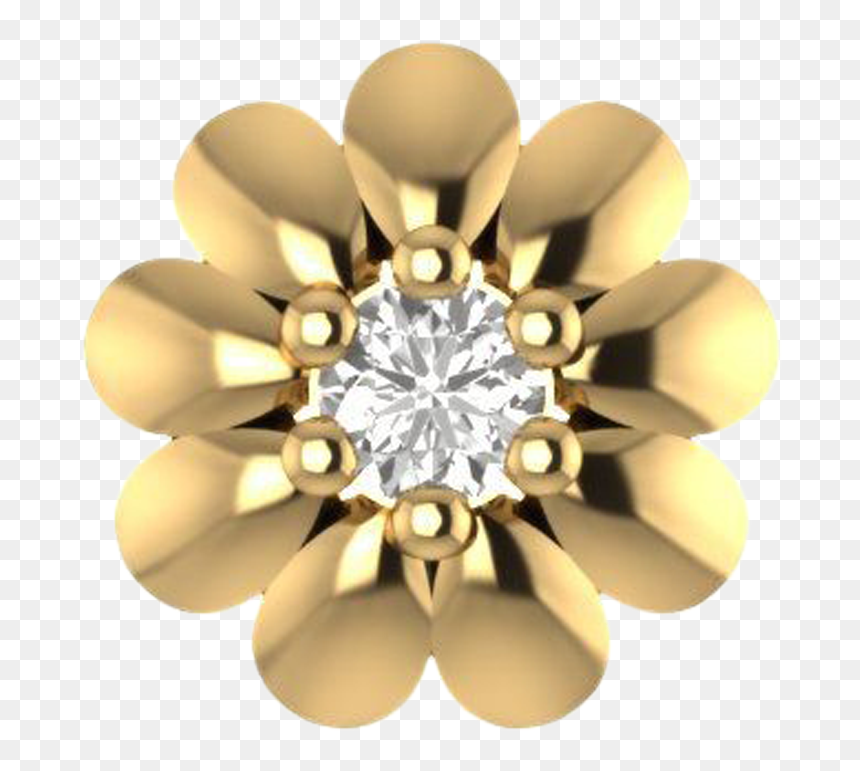 N-1b - Brooch, HD Png Download - nose pin png