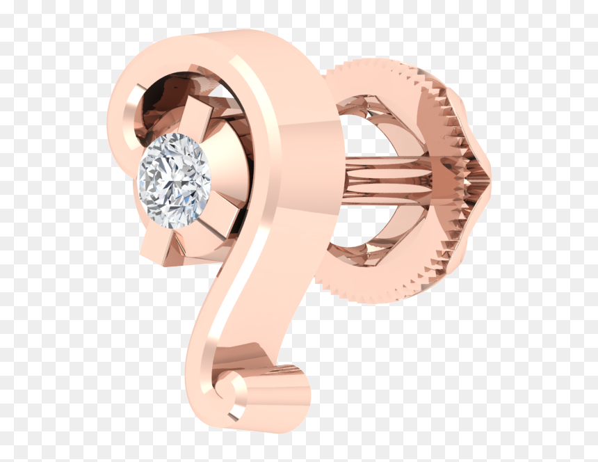 Sg-2019052317 - Engagement Ring, HD Png Download - nose pin png