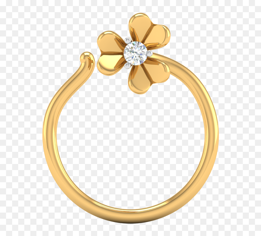 Engagement Ring, HD Png Download - nose pin png