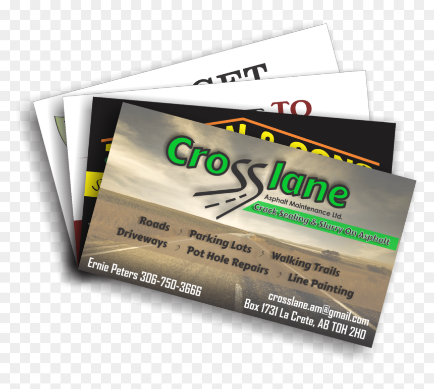 Bcard Pile - Graphic Design, HD Png Download - paper hole png