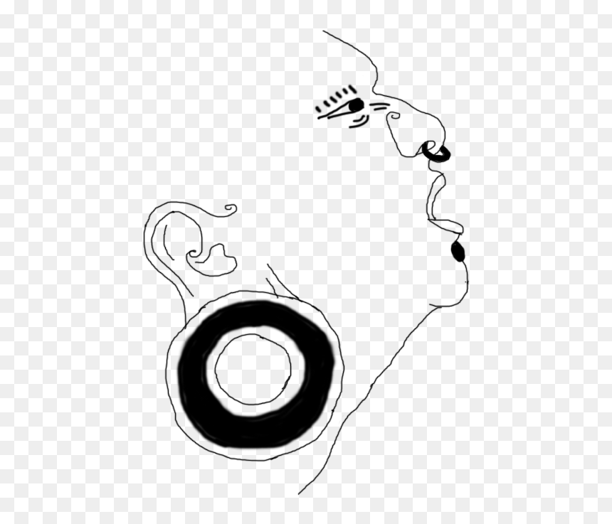 Illustration, HD Png Download - nose pin png