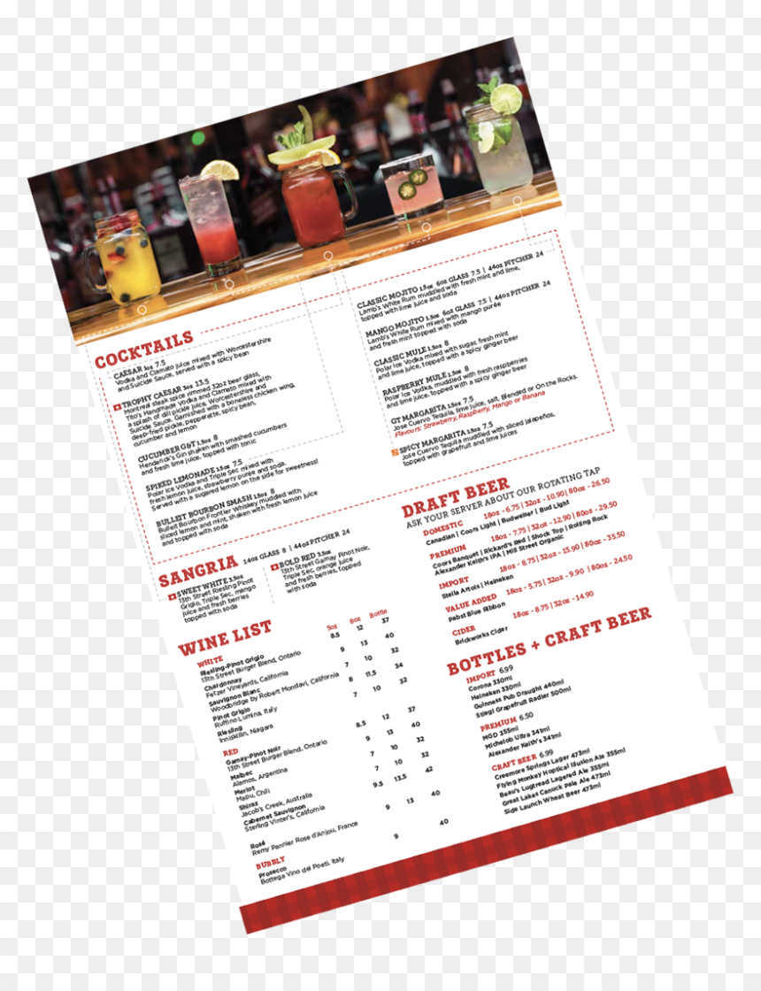 View The New Menu , Png Download - Gametime Menu, Transparent Png - flying ribbon png