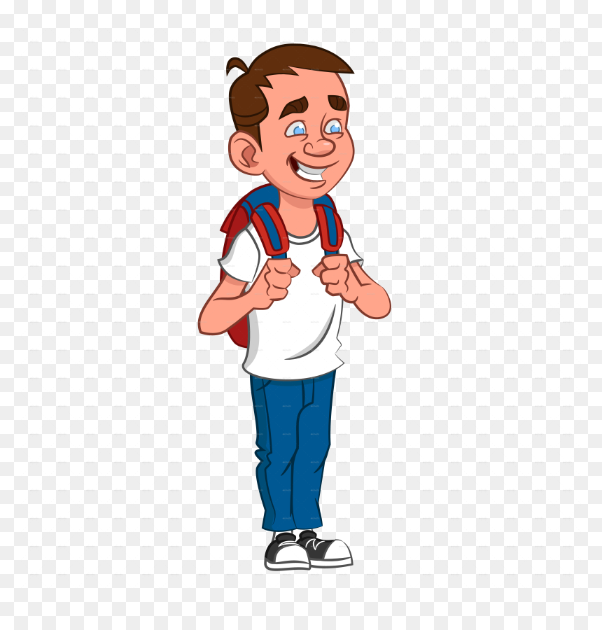 School Boy Png - School Boy Transparent Background, Png Download - school boy clipart png