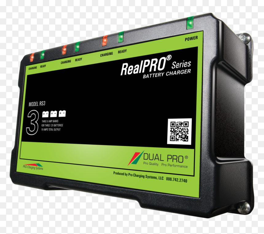 Rs3 With Label - 3 Bank Pro Charger, HD Png Download - battery charging icon png