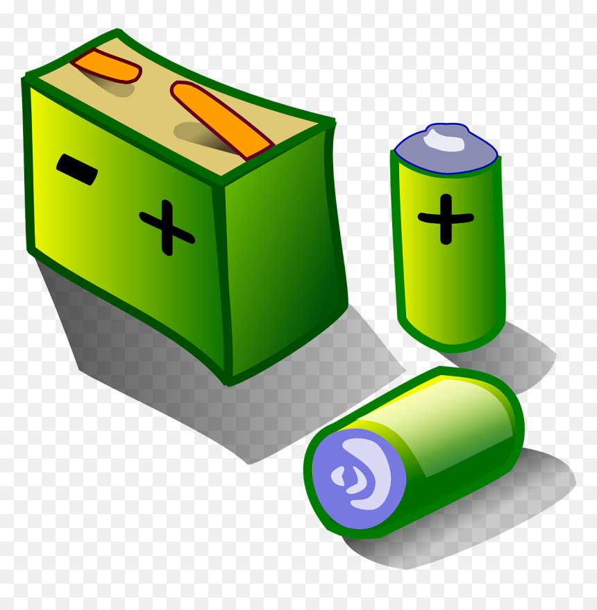 Batteries Charge Power Free Photo - Battery Clip Art, HD Png Download - battery charging icon png