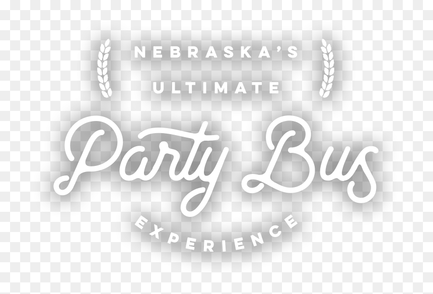 Nebraska"s Ultimate Party Bus Experience - Calligraphy, HD Png Download - party bus png