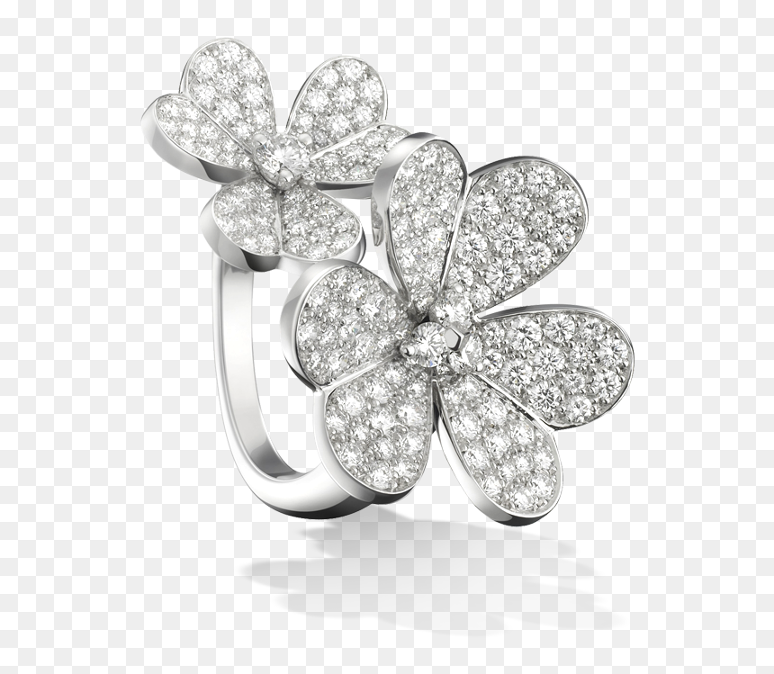 Frivole Ring 2 Flowers, HD Png Download - nose pin png